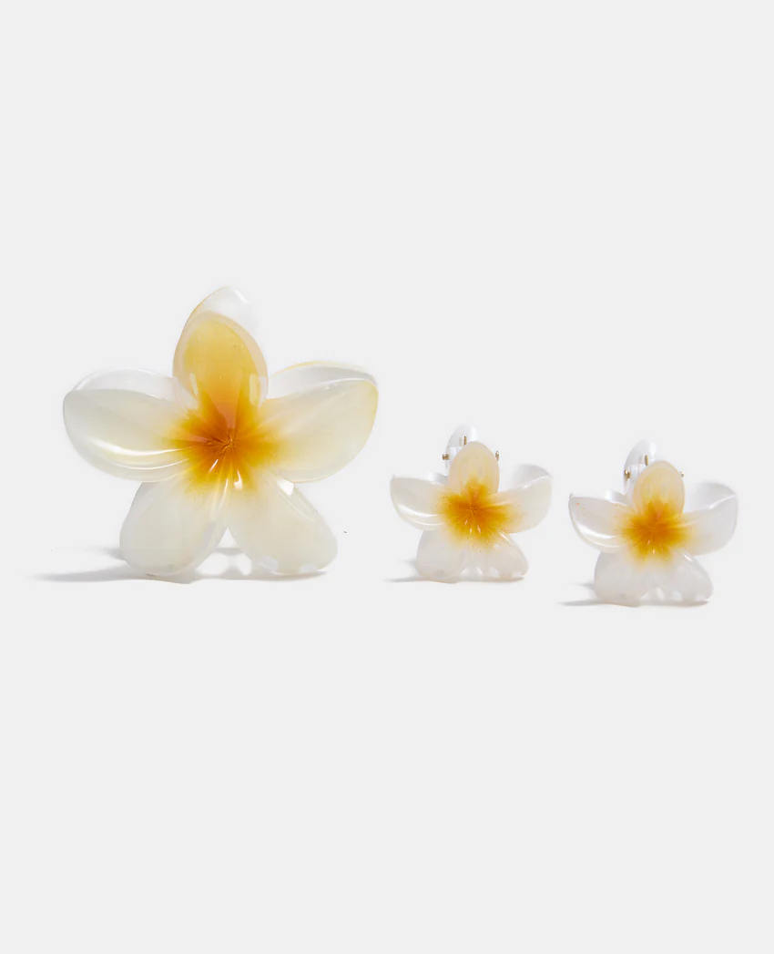 Pimkie Lot de 3 pinces crocodile 
