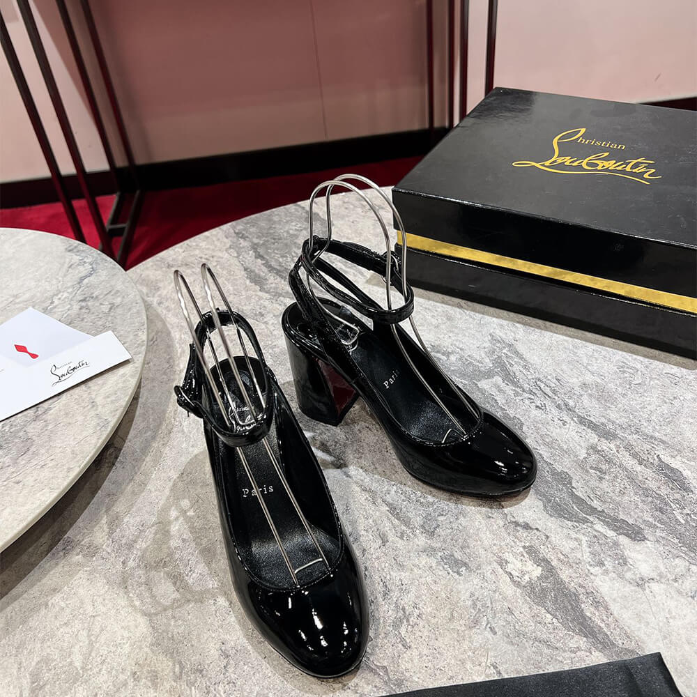 CL Mary Jane Pumps 85 mm - Top Club
