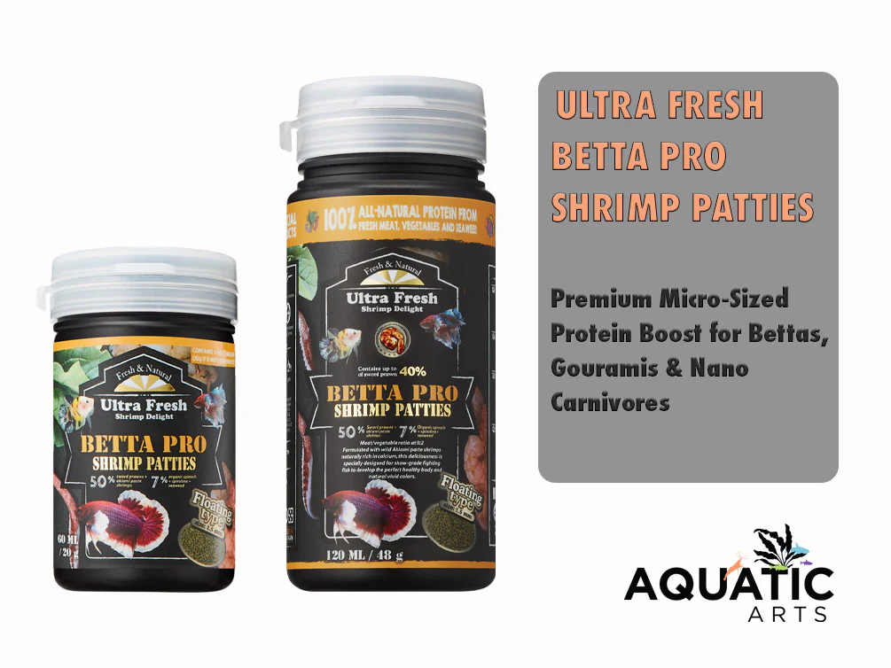 Ultra Fresh Betta Pro Shrimp Patties - Shrimp Delight