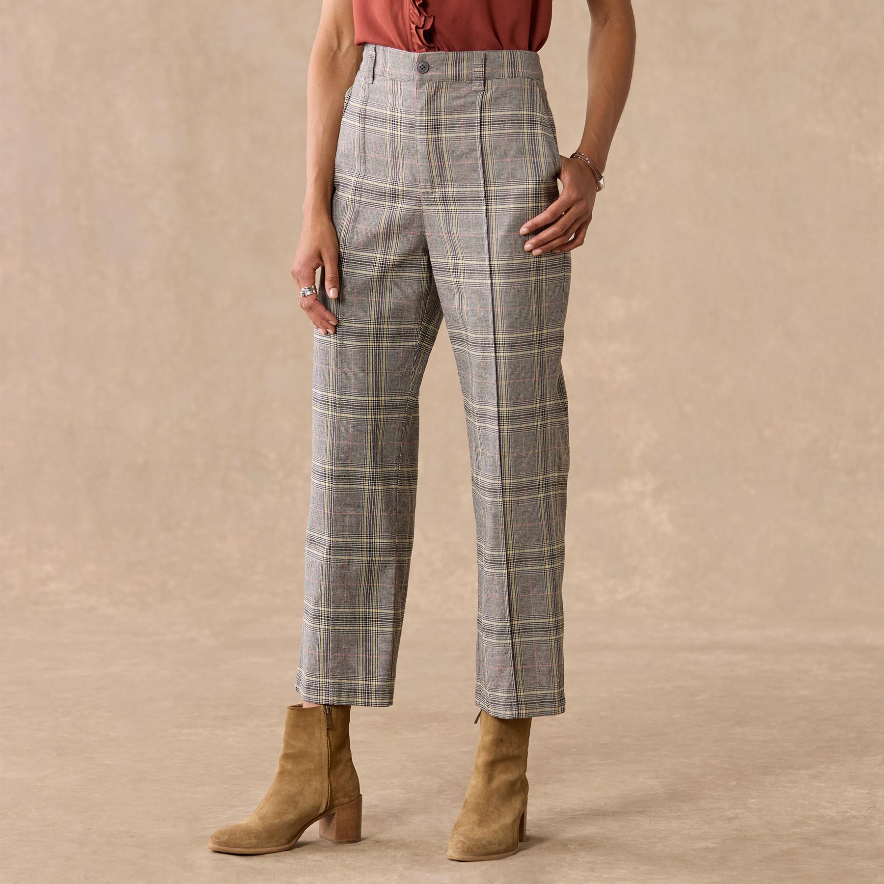 Whitman Plaid Pants - Sundance Living