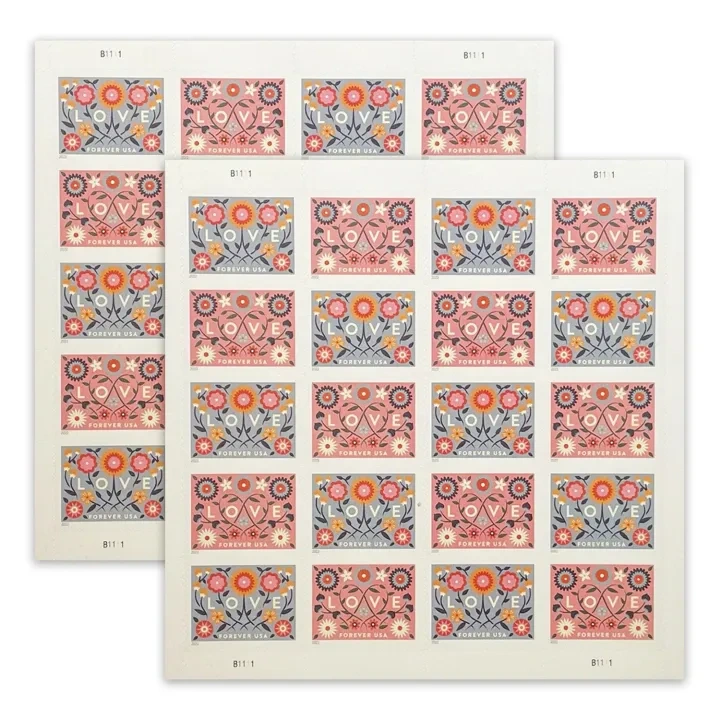 2022 Love Forever Stamps