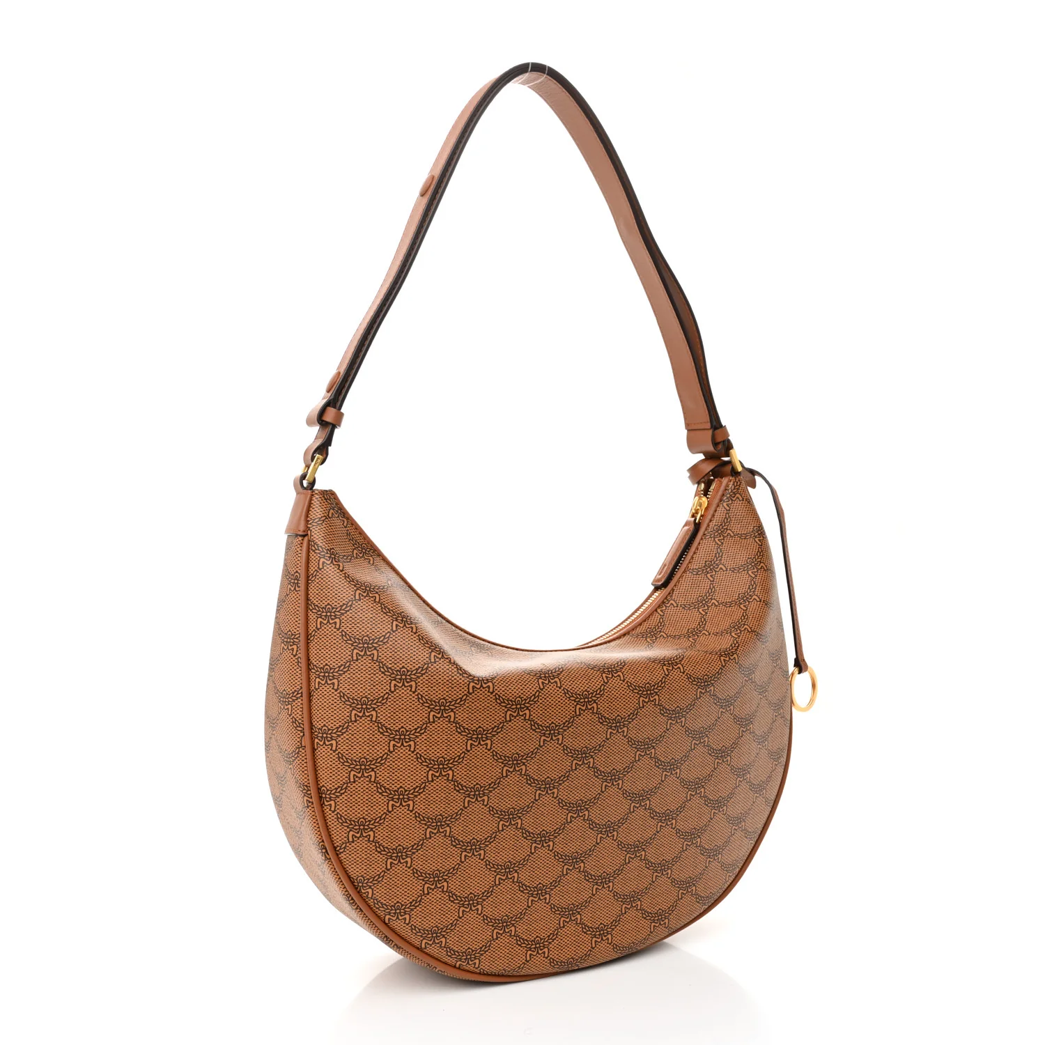 Lauretos Nappa Medium Himmel Hobo Cognac - Top Club
