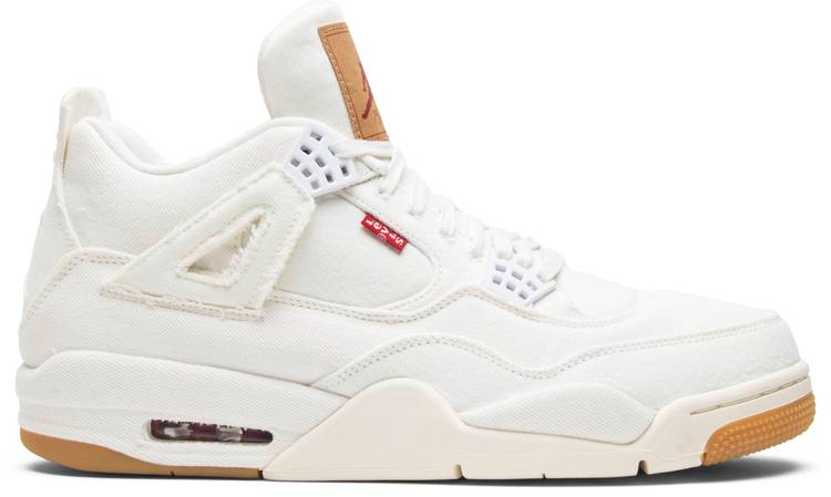 Levi s x Air Jordan 4 Retro  White Denim  AO2571-100 Reps - Sneaker Replica Workshop