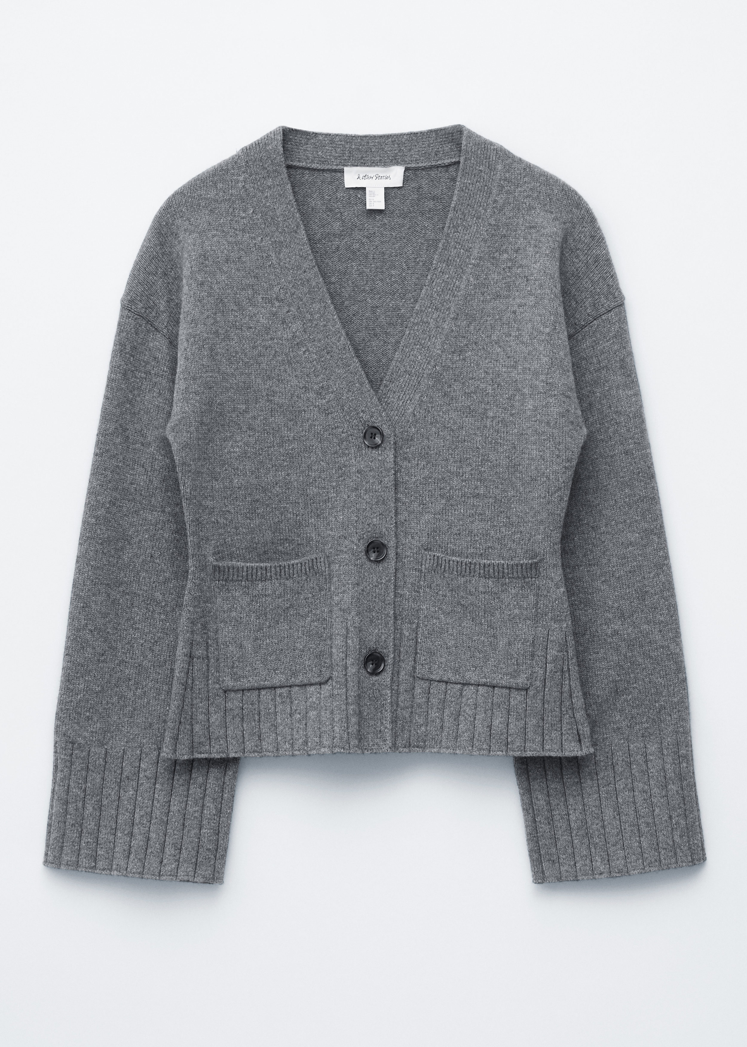 & Other Stories TAPERED KNIT CARDIGAN