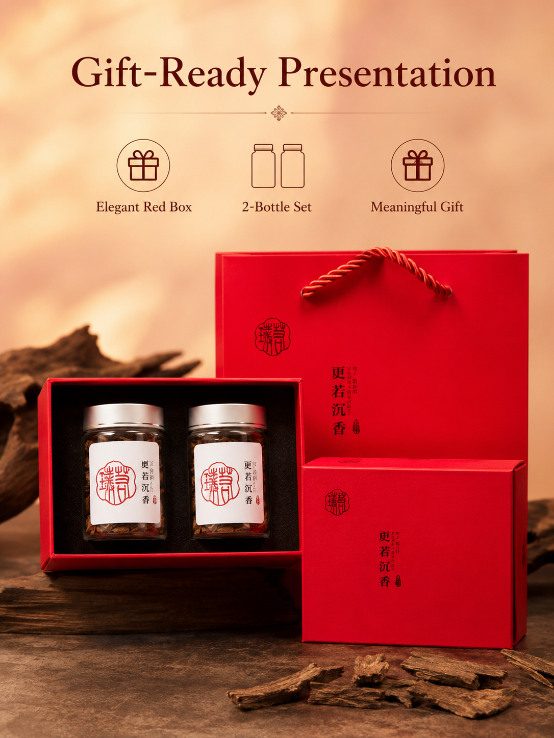 Premium Agarwood Aromatherapy Chip Set