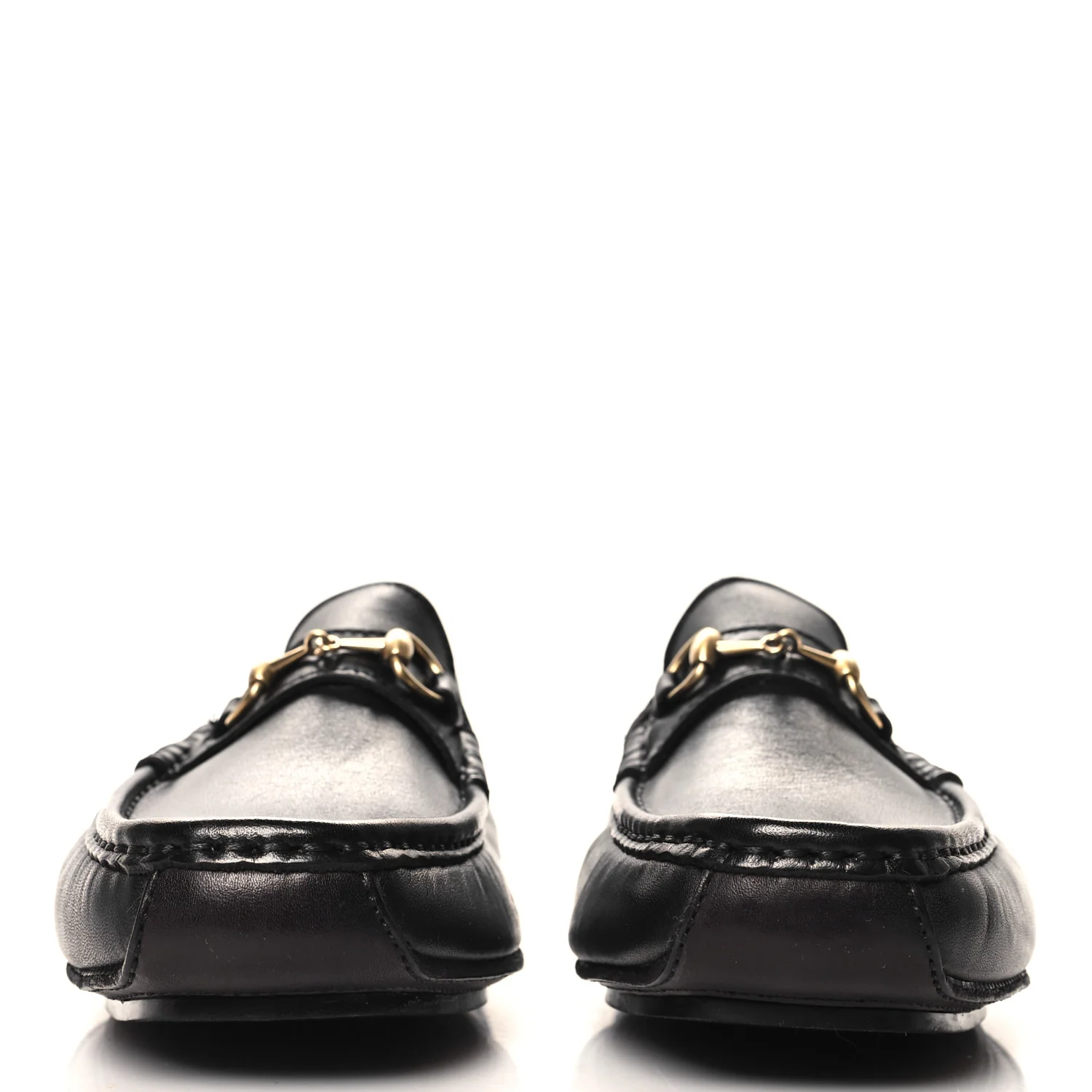 Calfskin Mens Horsebit Loafers 10 Brown - Top Club