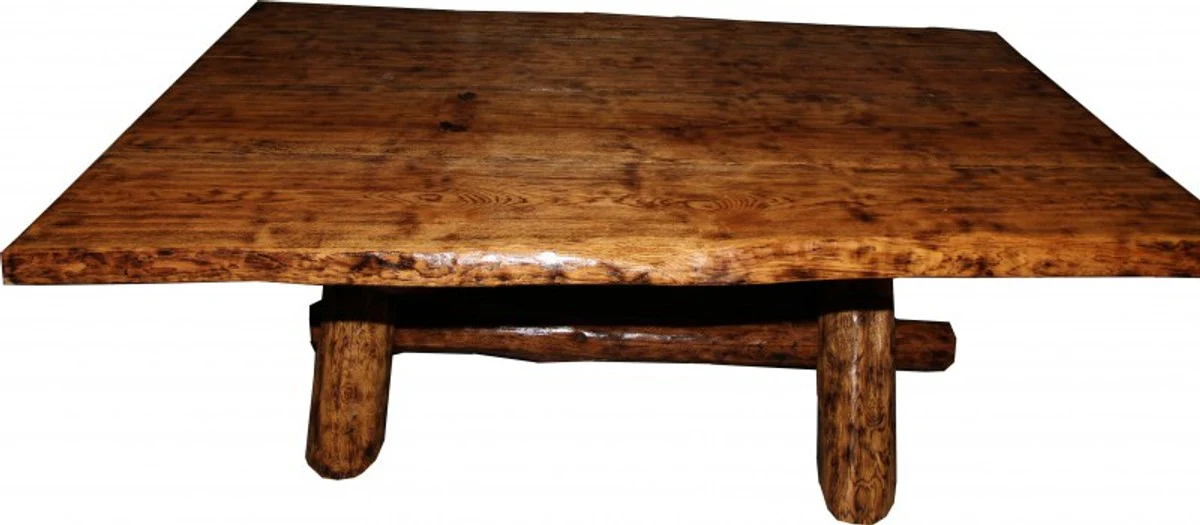 Rustic oak dining table 200 x 115 cm - solid and heavy from - guest house table dining table knight table - restaurant furniture