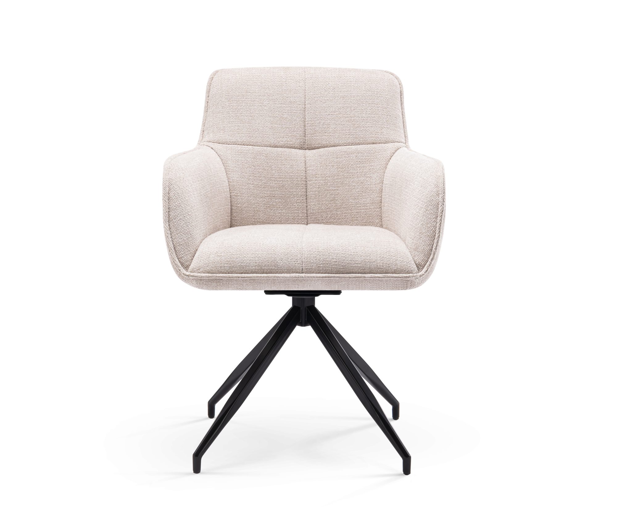 Tracy 1 draaistoel stof beige