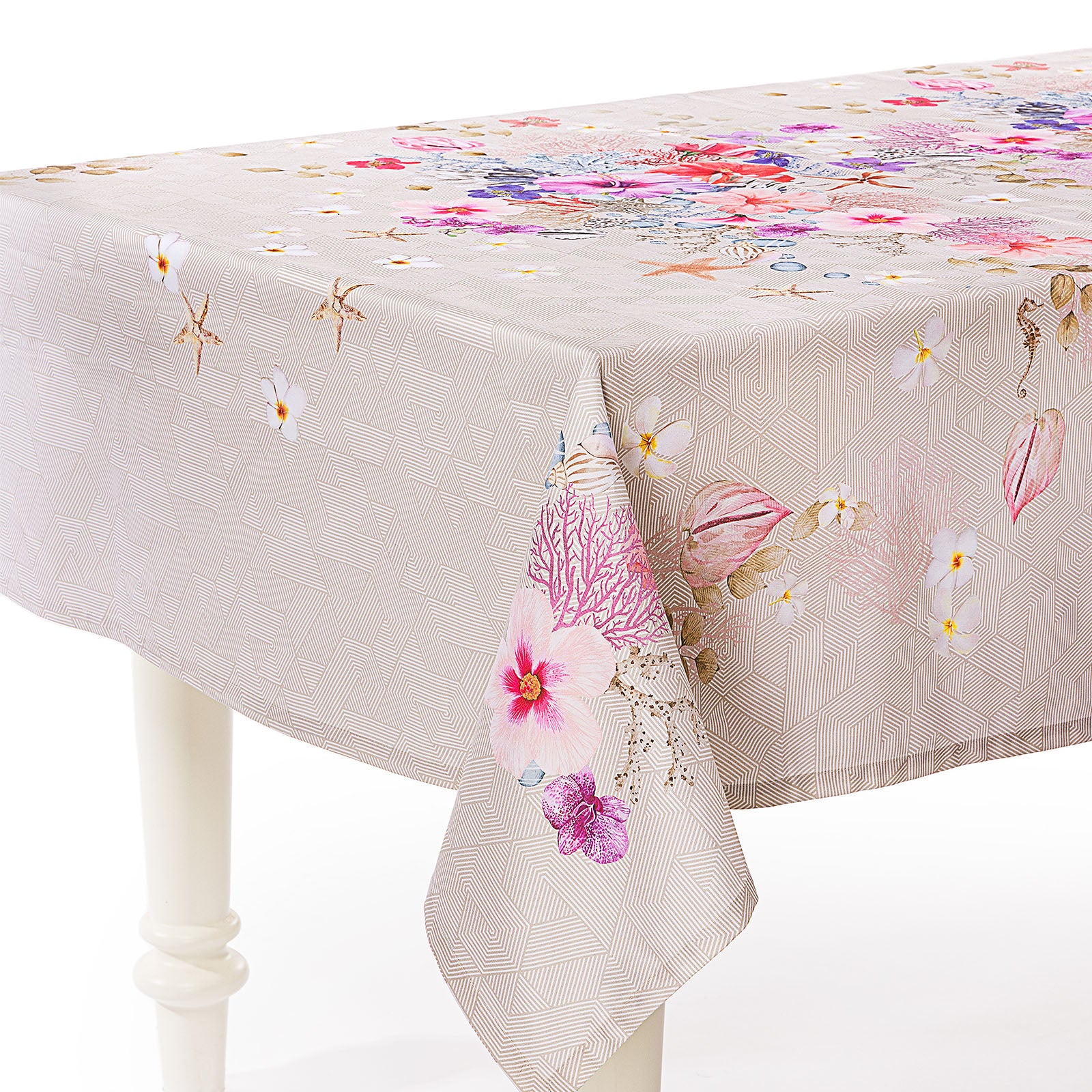 Tovaglia In Cotone Caraibi Cm. 150X240 Unica Caleffi