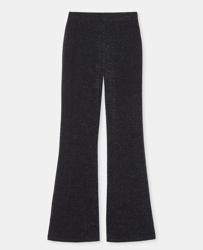 Pimkie Pantalon flare en maille avec fils lurex