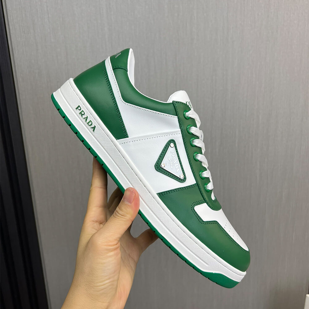 Prada Downtown nappa leather sneakers - Top Club