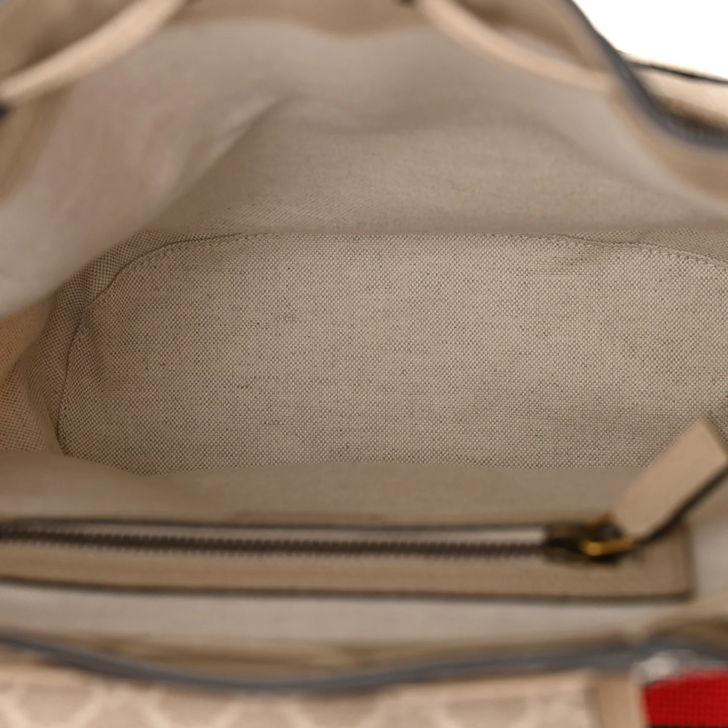 GG Supreme Monogram Azalea Calfskin Retro Interlocking G Buckle Backpack Beige Mystic White - Top Club