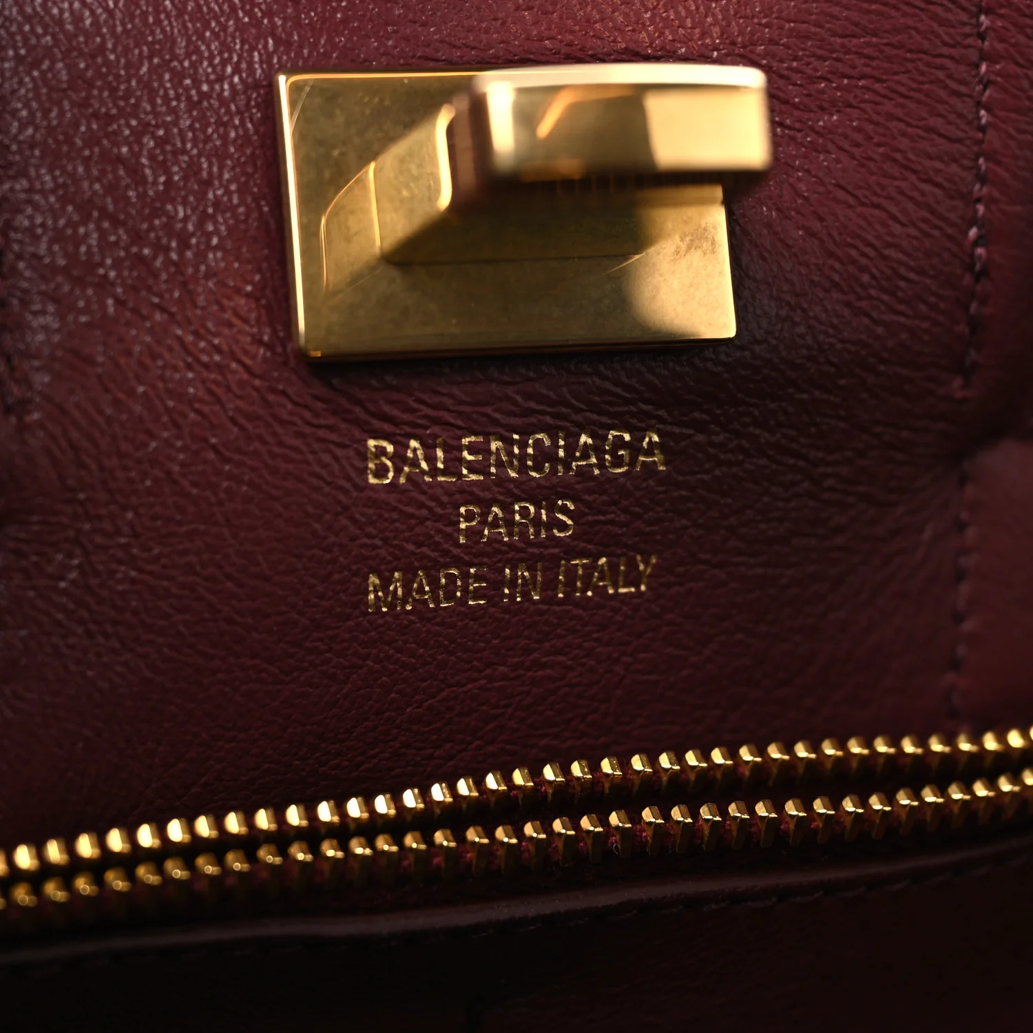 Calfskin Crocodile Embossed Mini Bel Air Carry All Bag Dark Burgundy - Top Club
