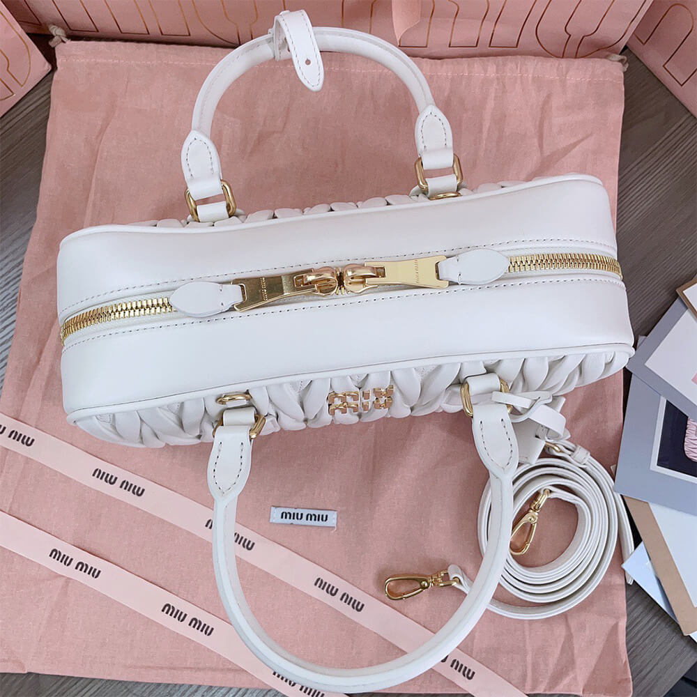 MIUMIU Large Arcadie matelasse nappa Bag(HIGH-END GRADE) - Top Club