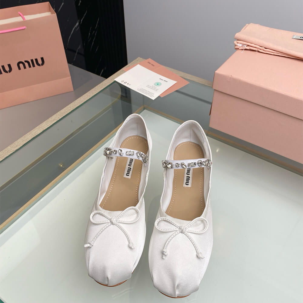 MiuMiu Satin ballerinas - Top Club