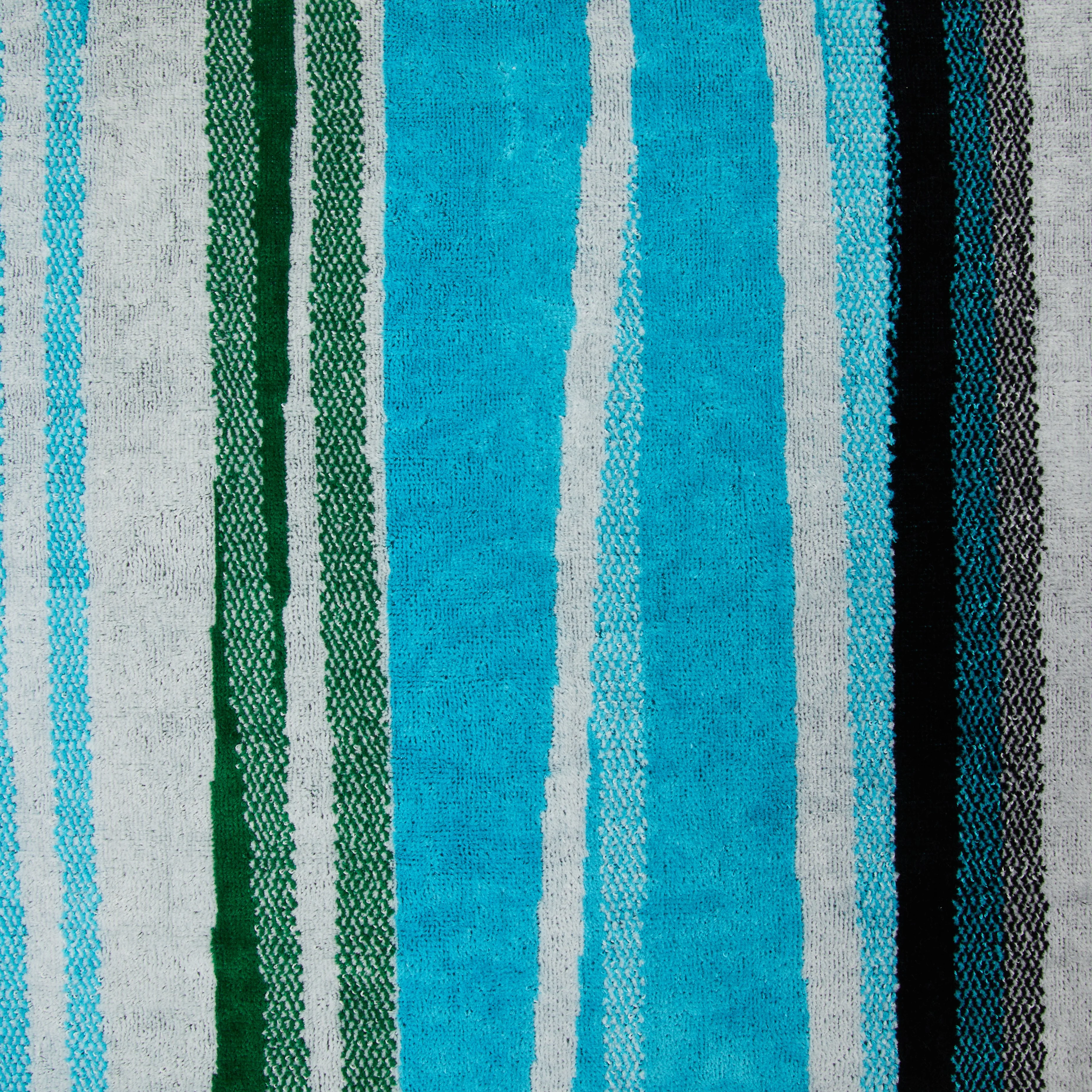 Telo Mare In Spugna Shangai 95X180 Turchese Carrara