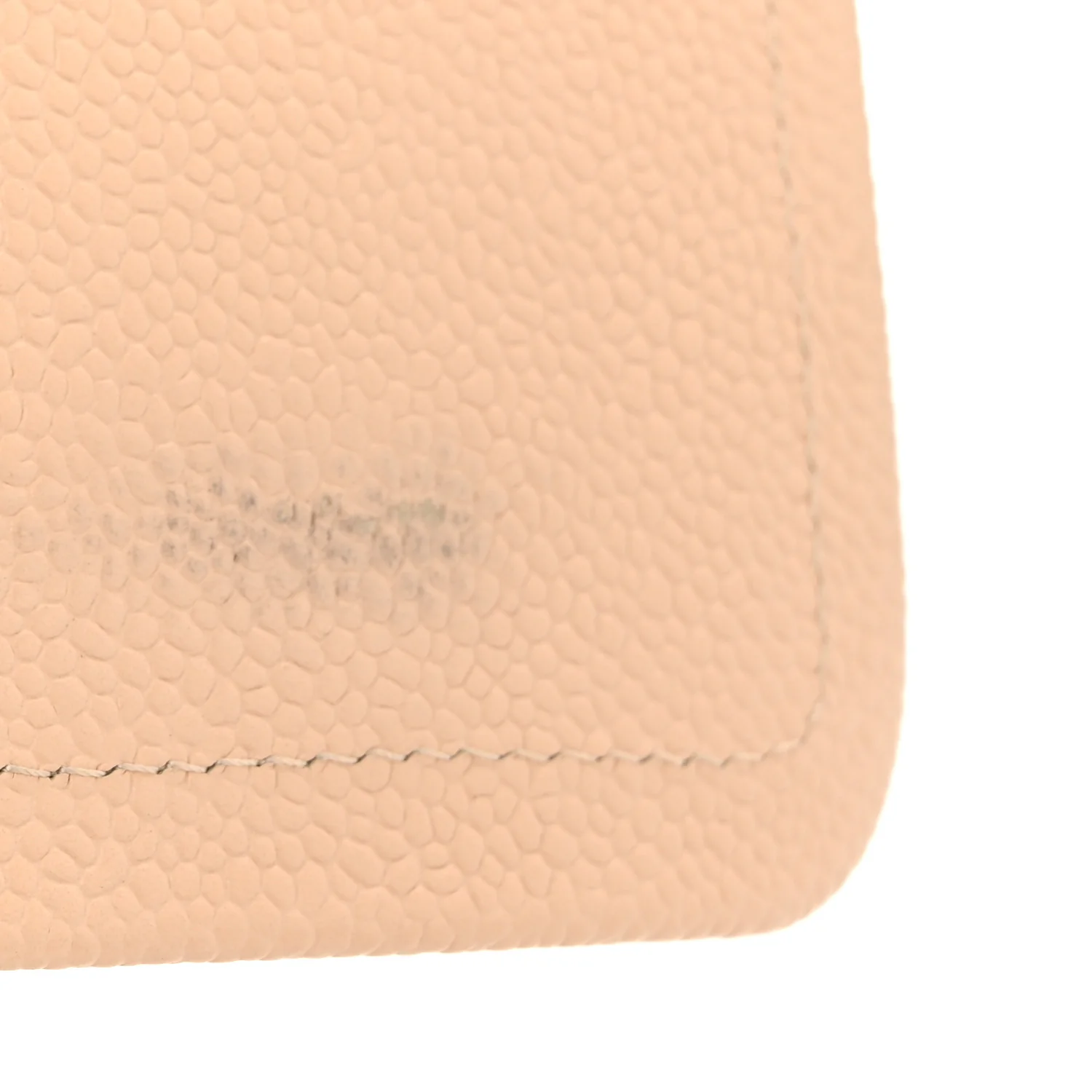 Caviar Quilted Jumbo Double Flap Beige Clair - Top Club