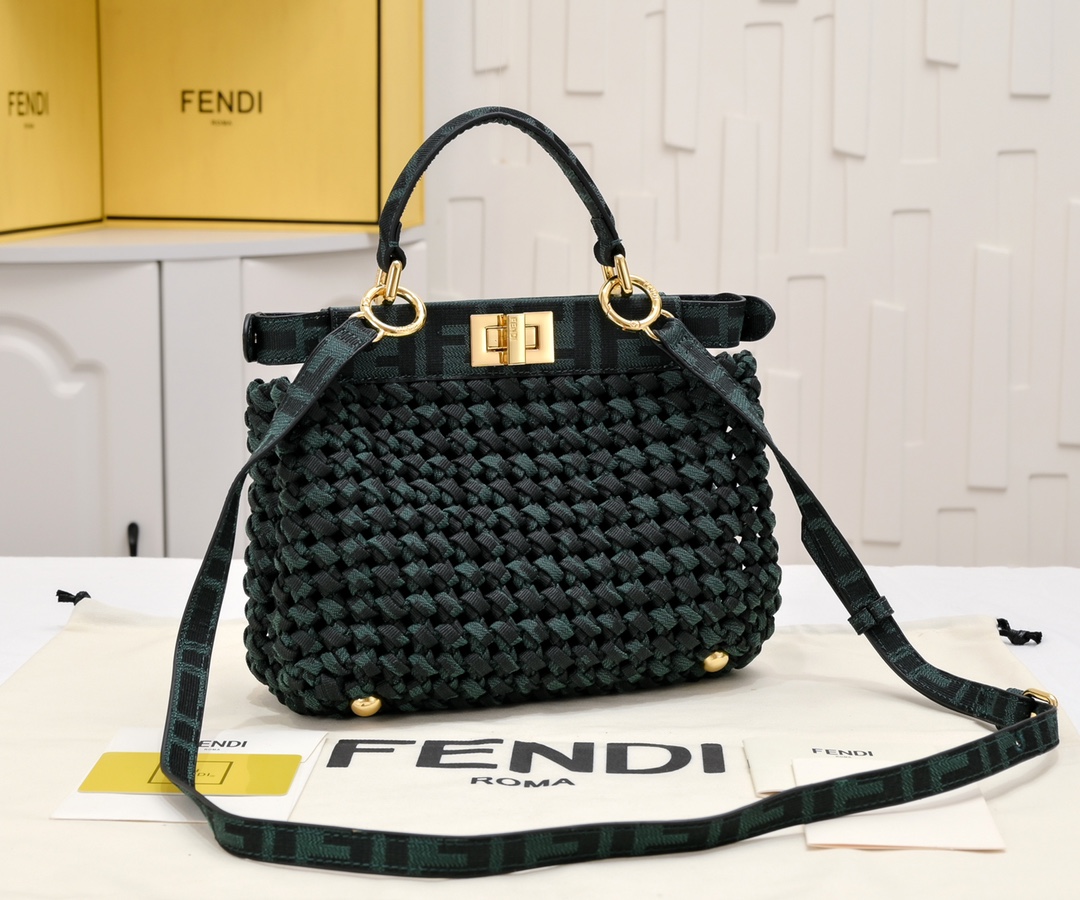 Fen peekaboo new arrival tote bag size : 23*7*18cm - Top Club