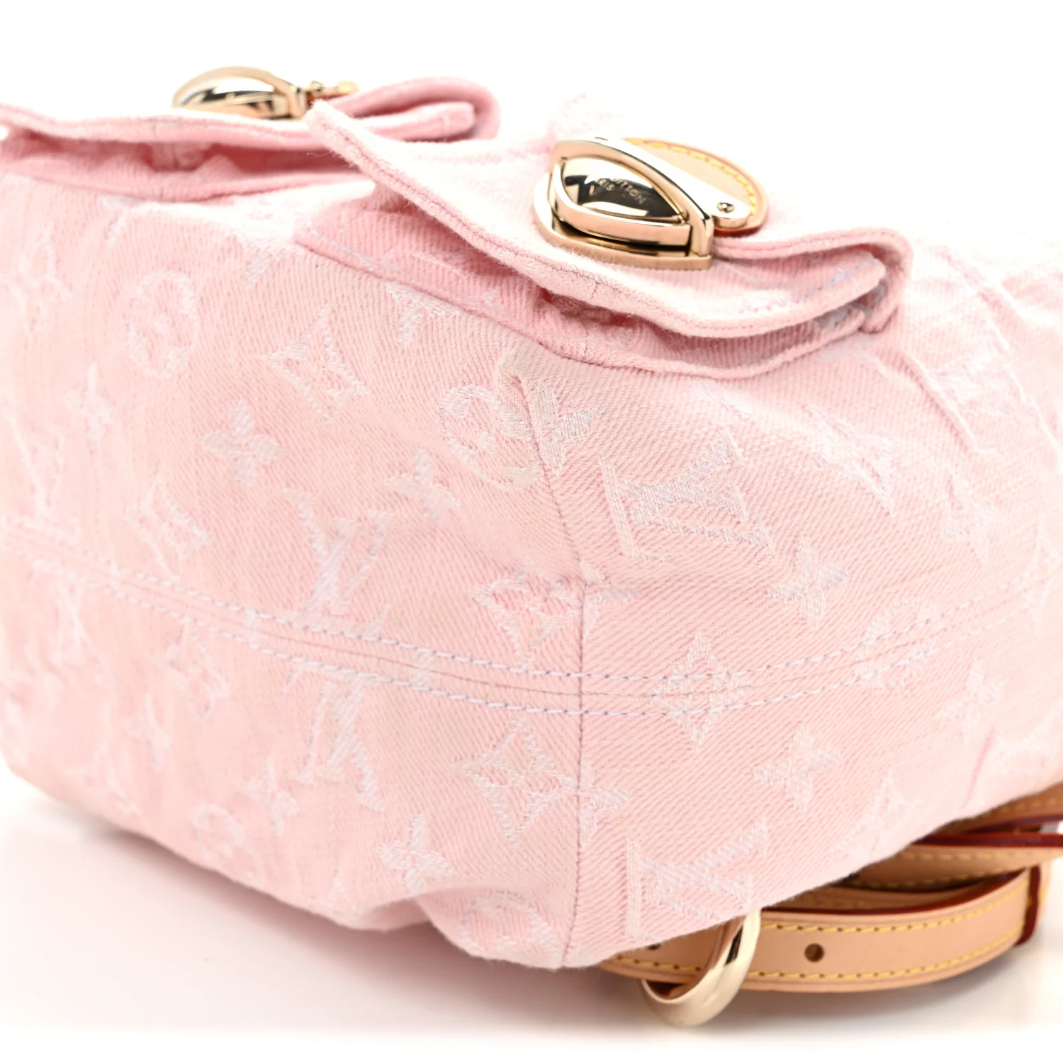 Denim Venice Backpack Washed Pink - Top Club