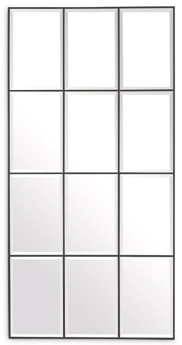 Luxury wall mirror bronze 78.5 x H. 215.5 cm - Rectangular living room mirror - Bedroom mirror - Cloakroom mirror - Luxury furniture - Luxury furniture - Luxury furnishings
