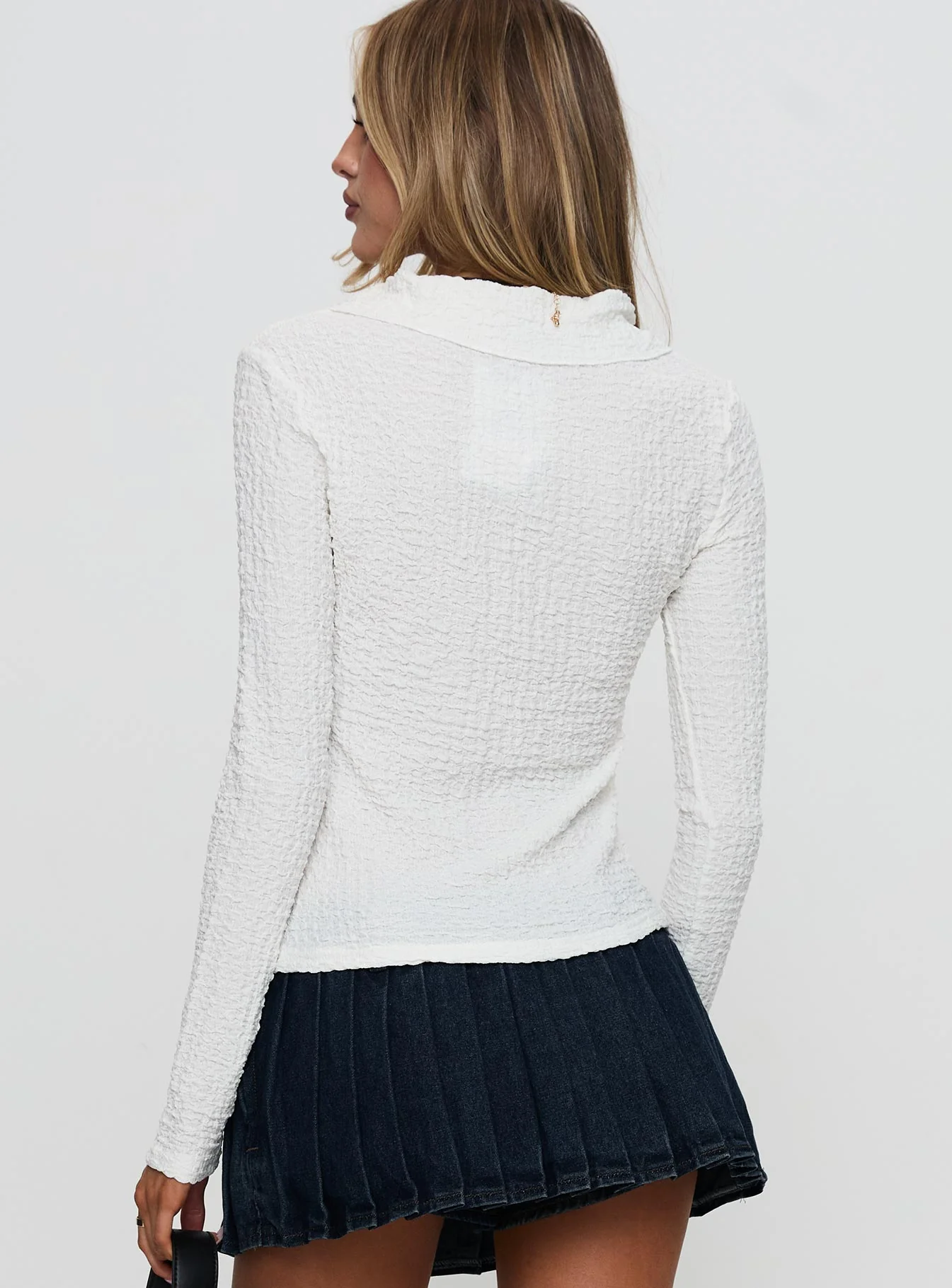 Luther Long Sleeve White