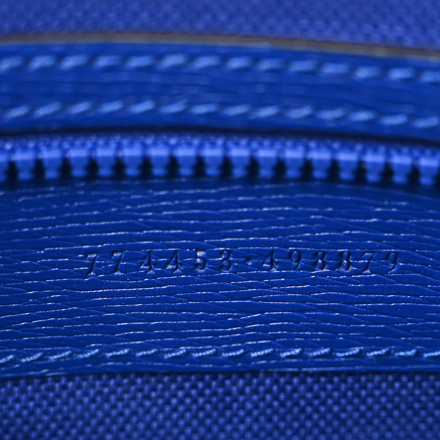 New Shanghai Calfskin Interlocking G Logo Camera Crossbody Bag Cobalt Blue Orange - Top Club