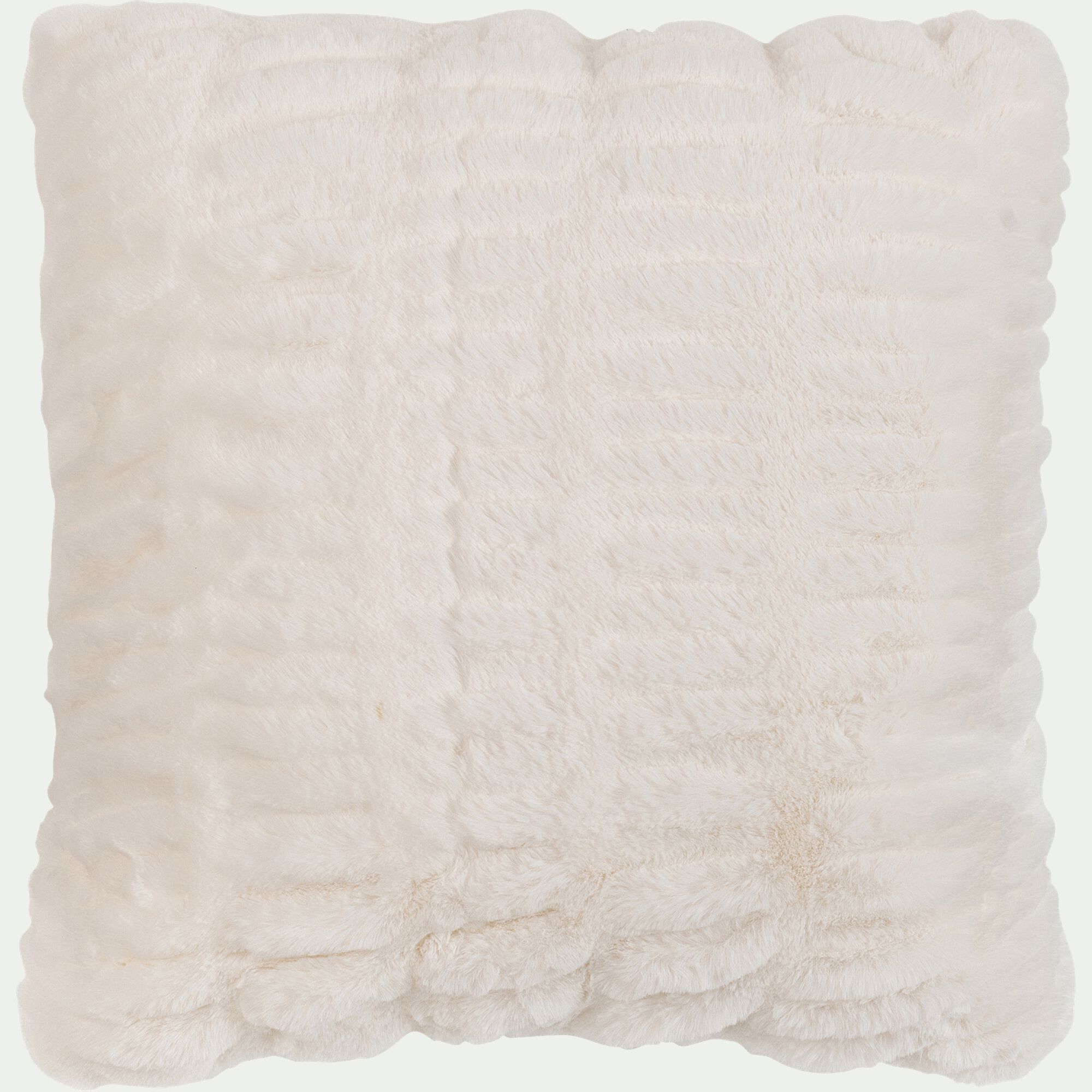 CARINO - Coussin carré - 45x45cm blanc ventoux