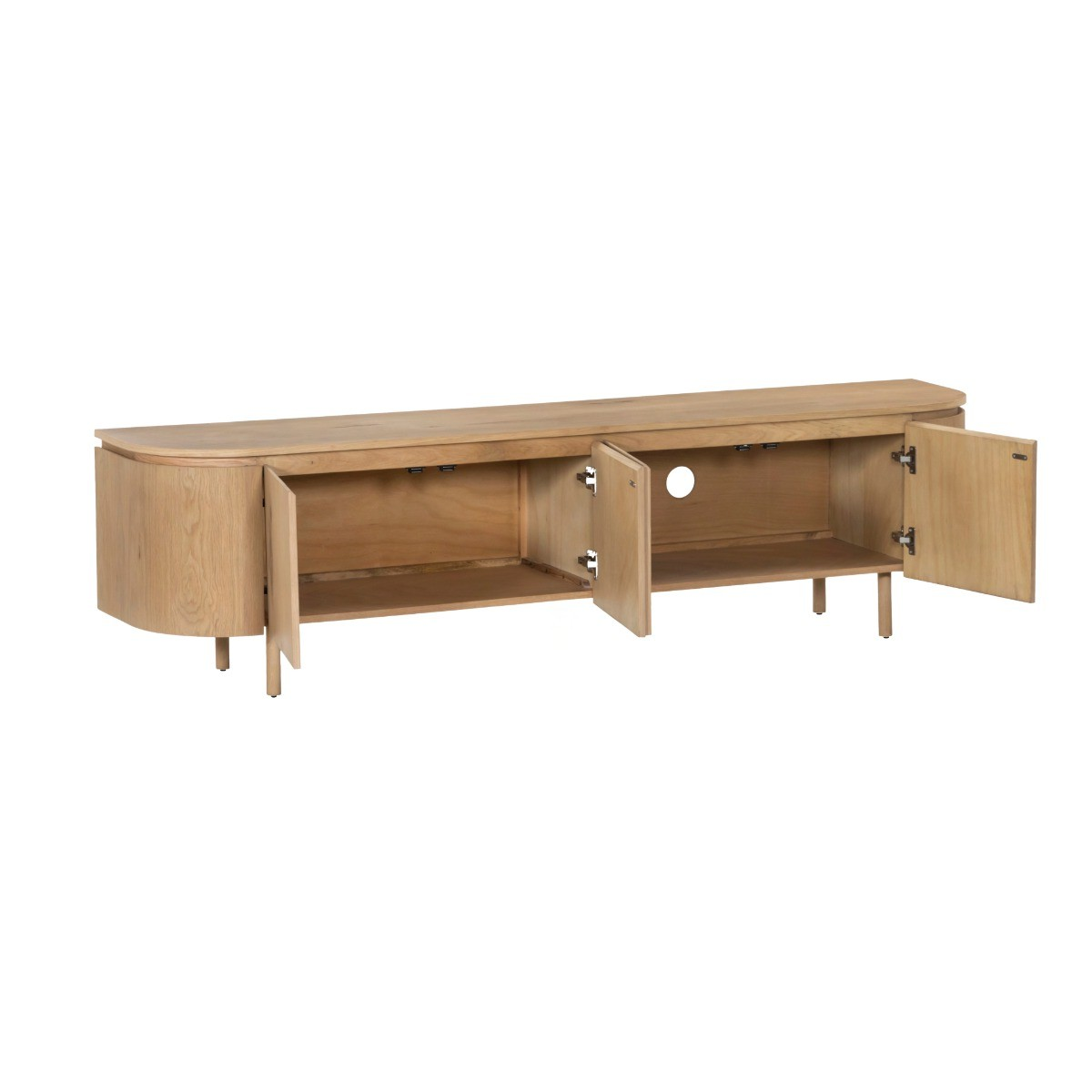 Tv-meubel Tavio naturel 210 cm