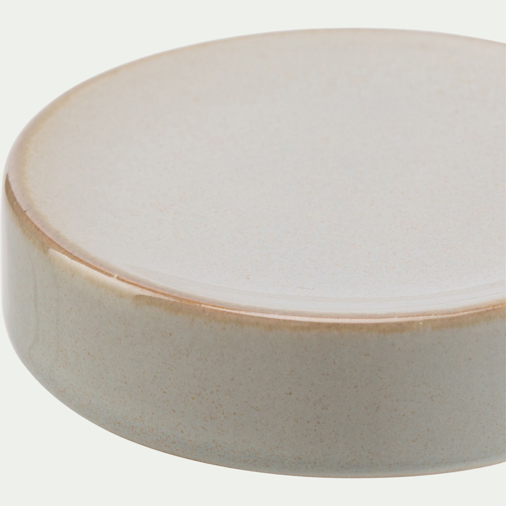 VIETRI - Porte-savon en céramique - gris