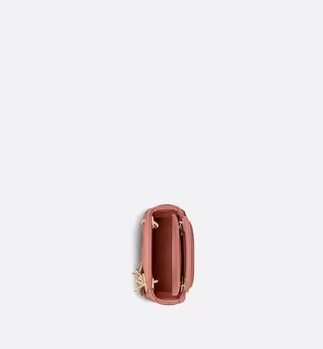 MICRO LADY D BAG Ethereal Pink Cannage Lambskin - Top Club