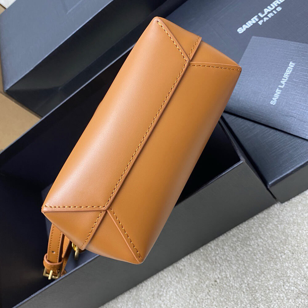 MINI TOY SHOPPING SAINT LAURENT IN BOX LEATHER - Top Club