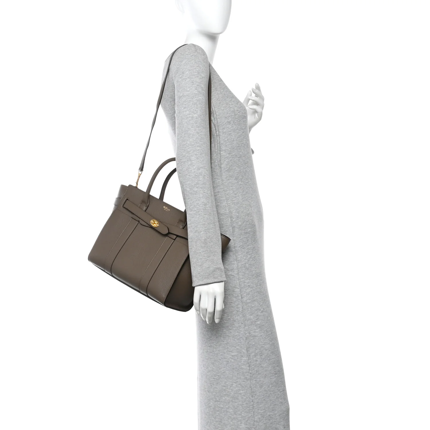 Classic Grain Small Zipped Bayswater Clay