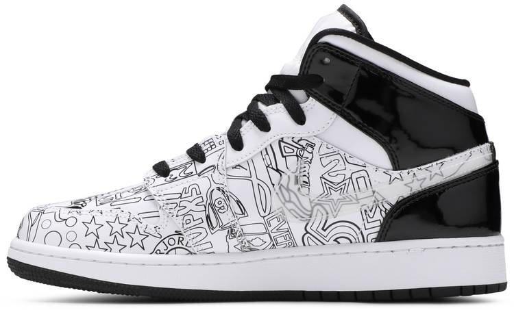 Air Jordan 1 Mid SE  DIY  DC4099-100 - Sneaker Replica Workshop