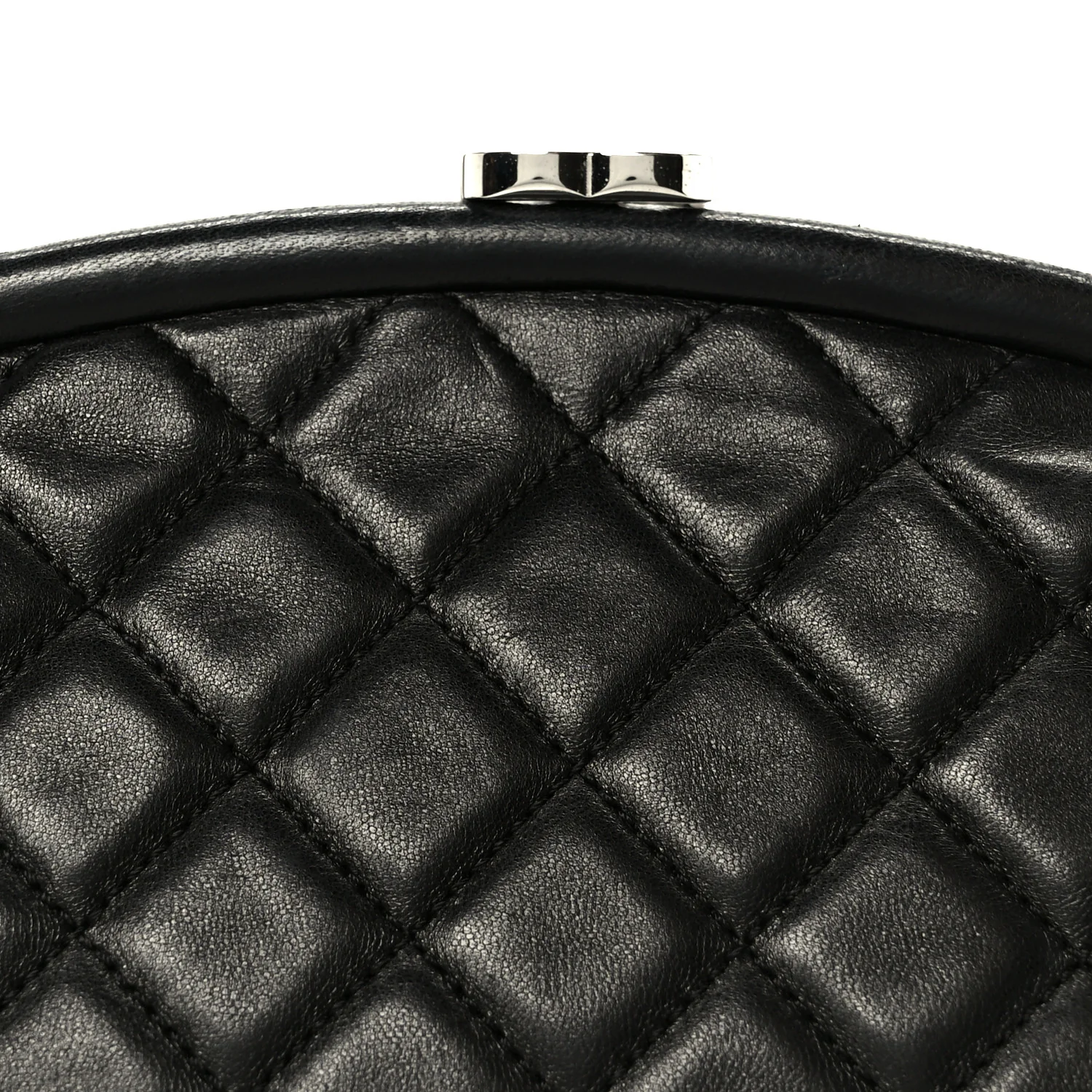 Lambskin Quilted Timeless Clutch Black - Top Club