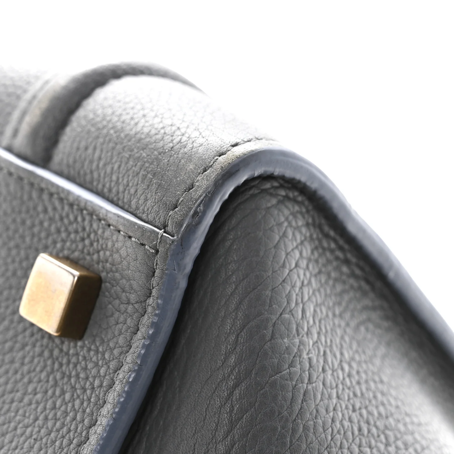 Baby Grained Calfskin Medium Phantom Luggage Kohl - Top Club