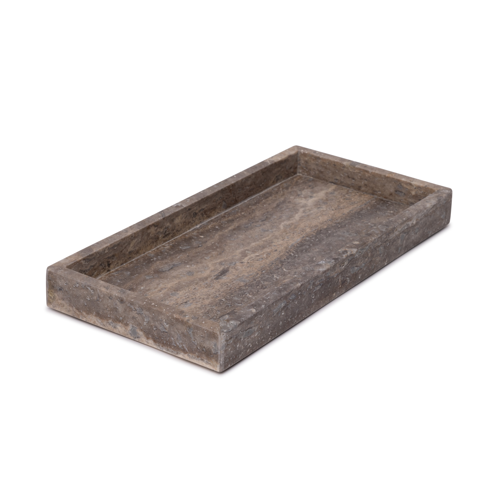 Dienblad Titanium travertine 30x15cm