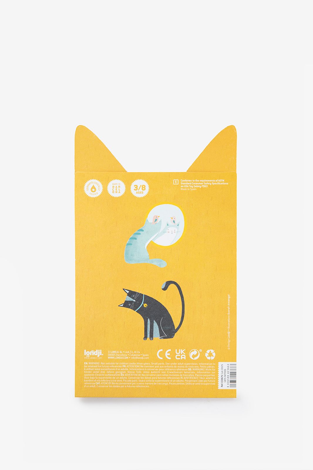 Londji katten tattoos 10 stuks