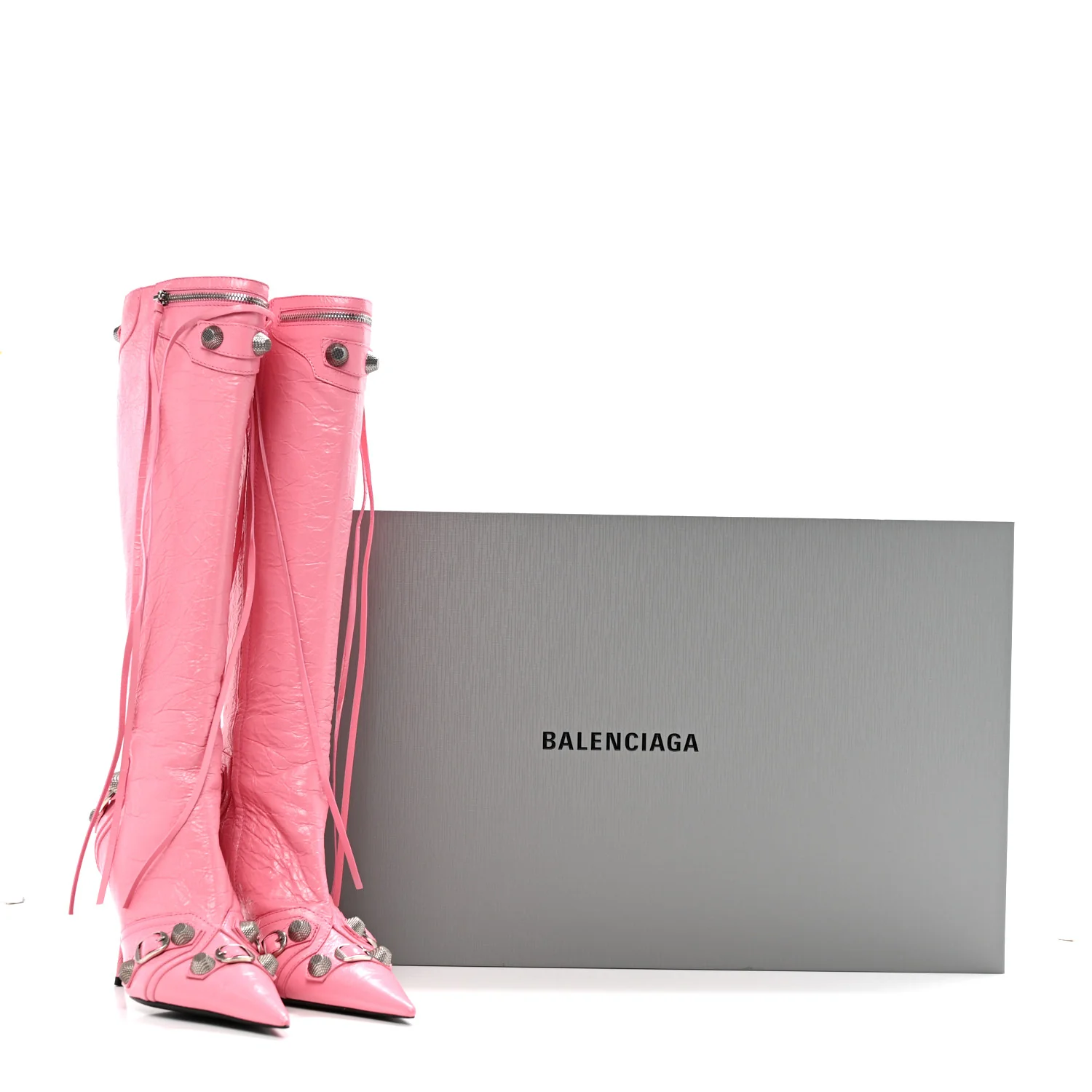 Agneau Arena Cagole 90mm Boots 39 Sweet Pink - Top Club