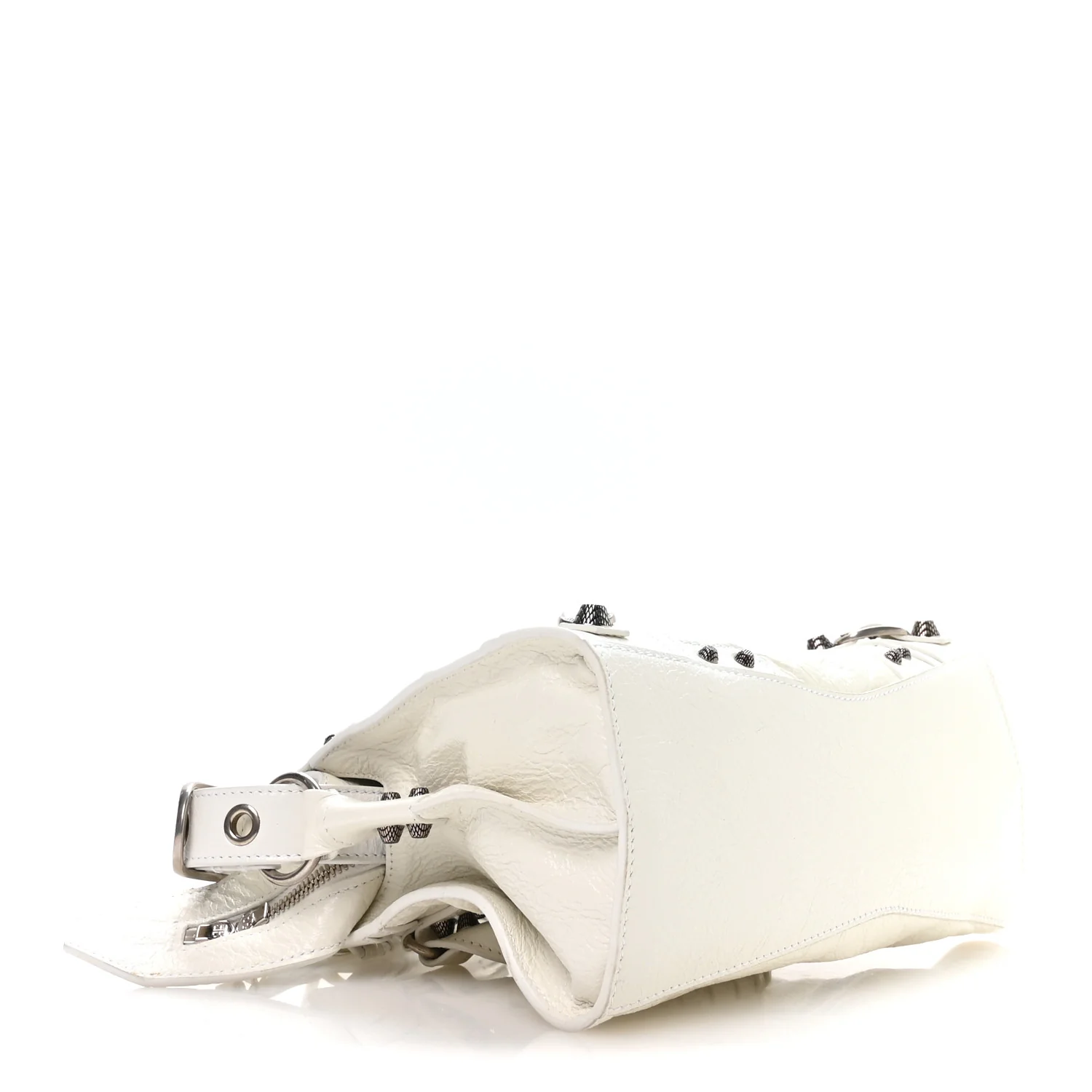 Agneau Arena Neo Cagole Handbag XS Optic White - Top Club
