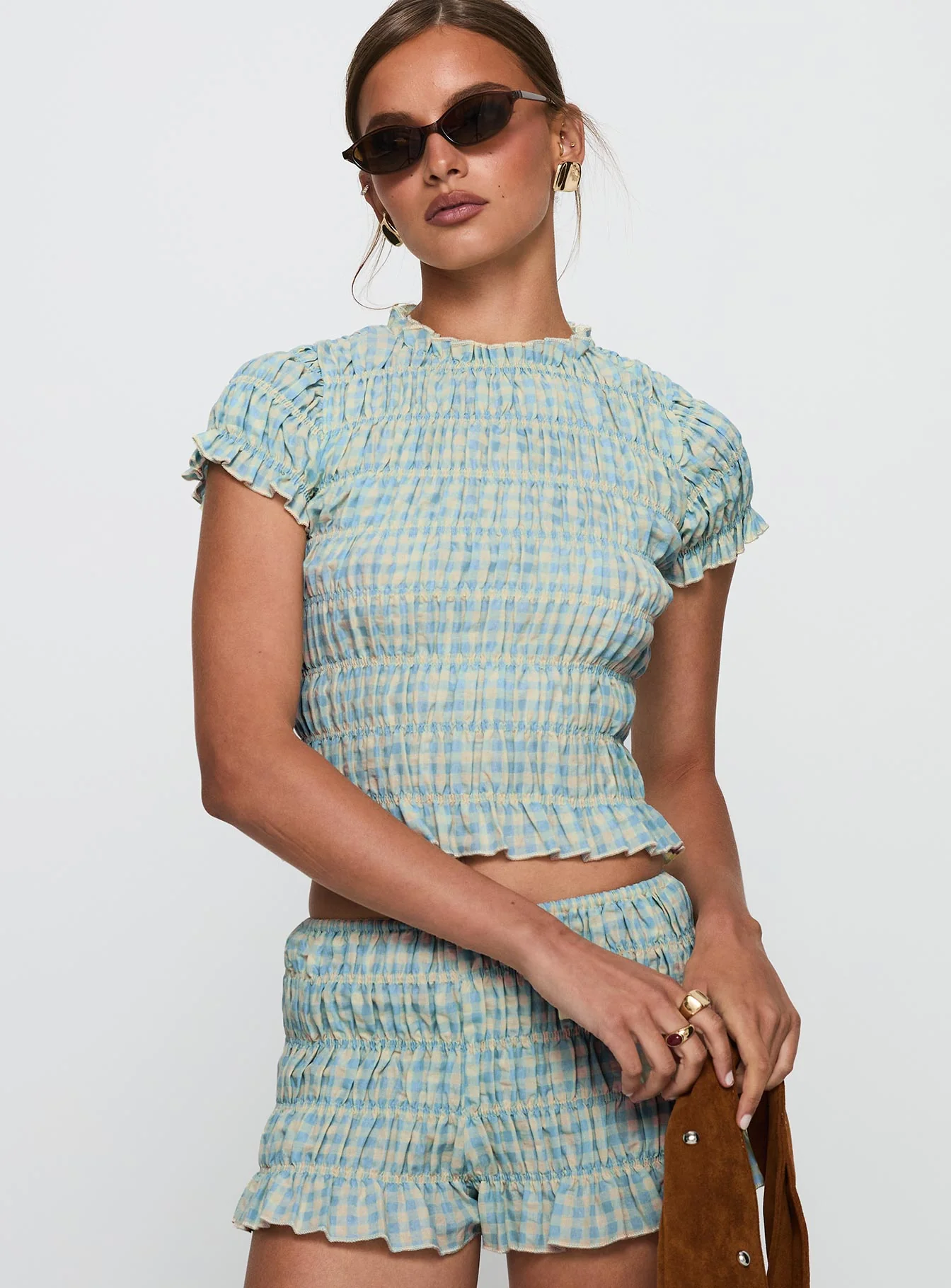 Go Retro Shirred Set Multi