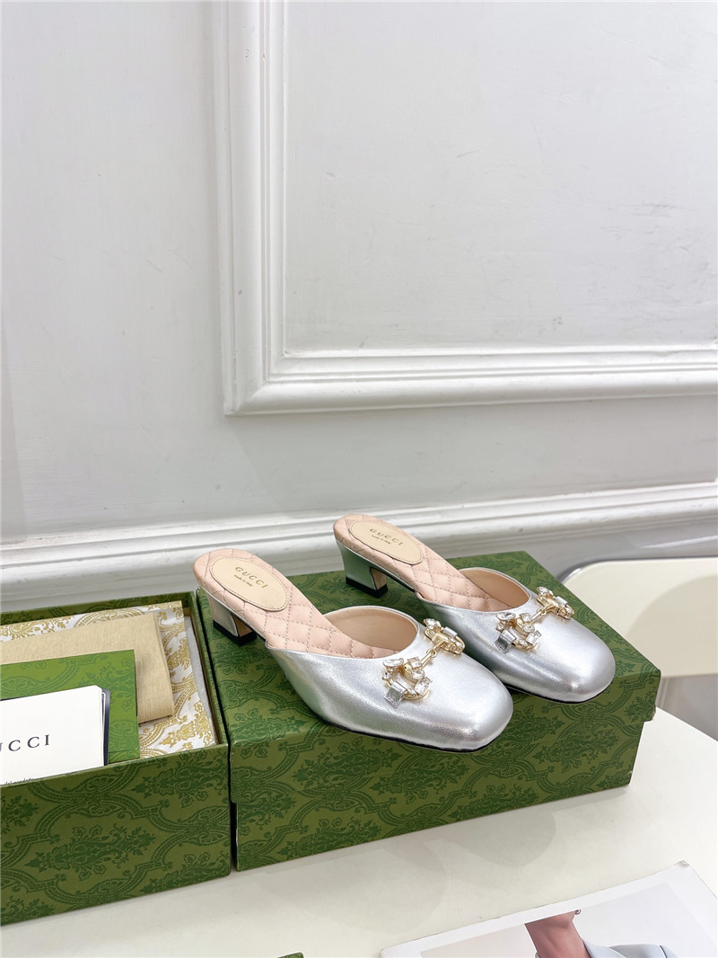 gucci new crystal horsebit mules - Sneaker Replica Workshop