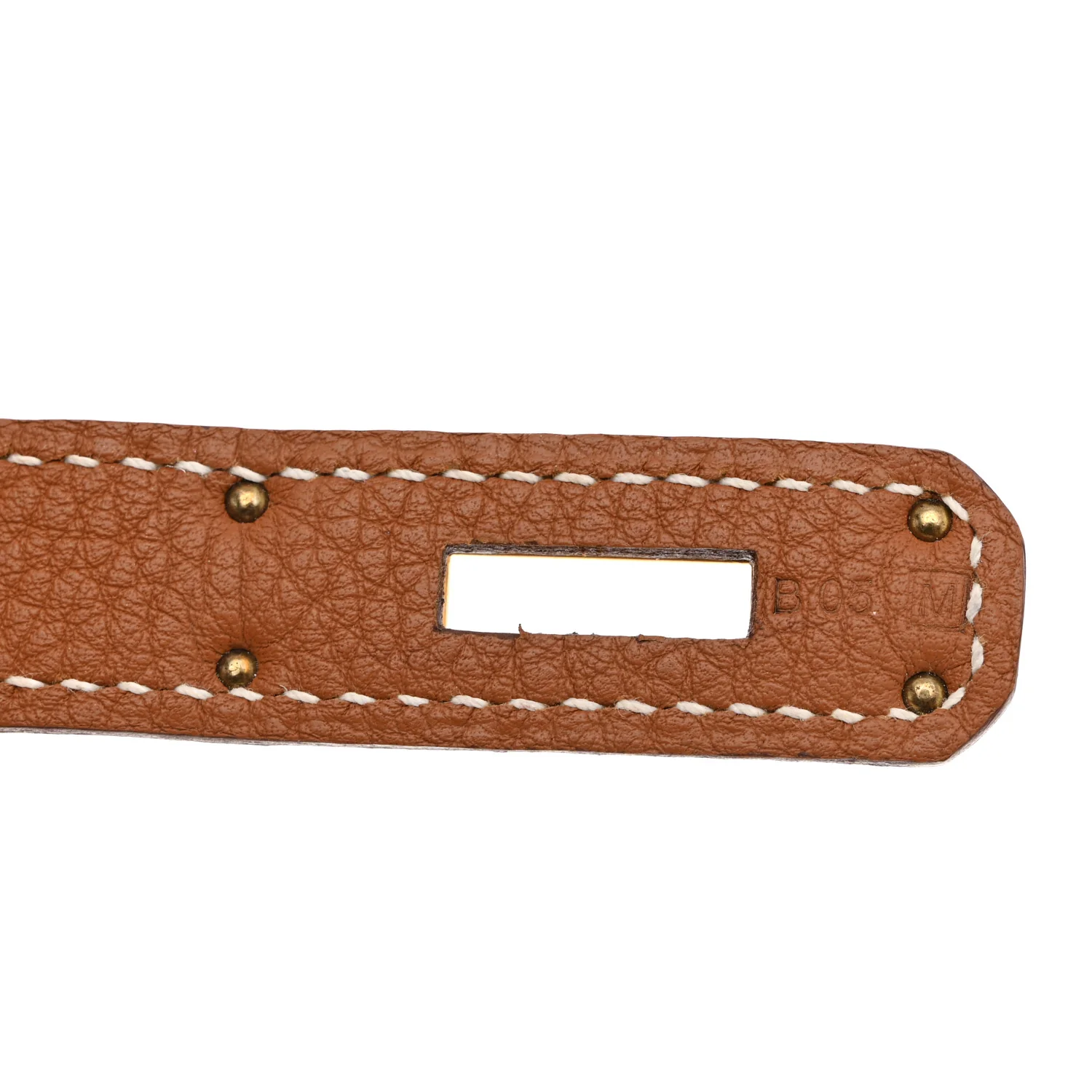 Taurillon Clemence Birkin 35 Gold - Top Club
