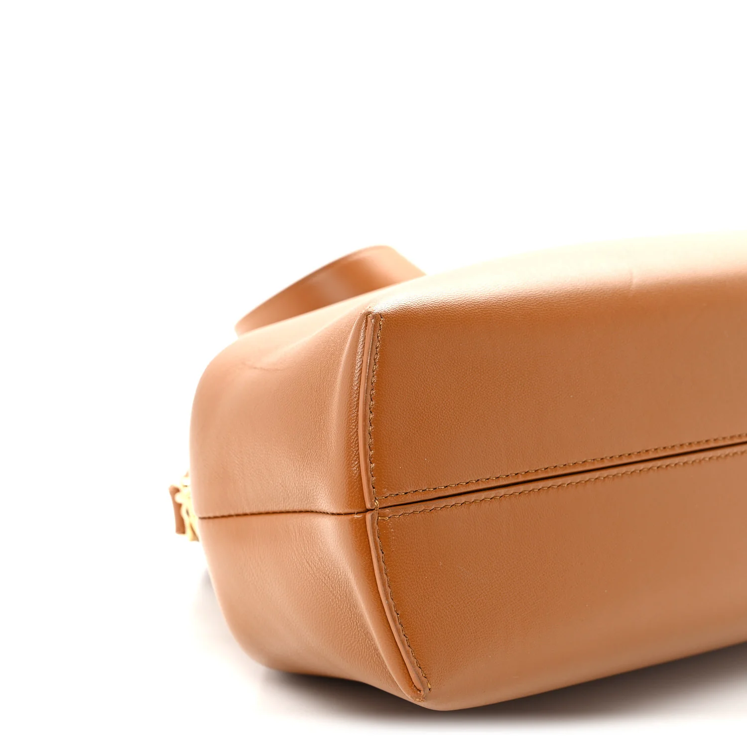 Shiny Nappa Medium Fendi First Caramello - Top Club