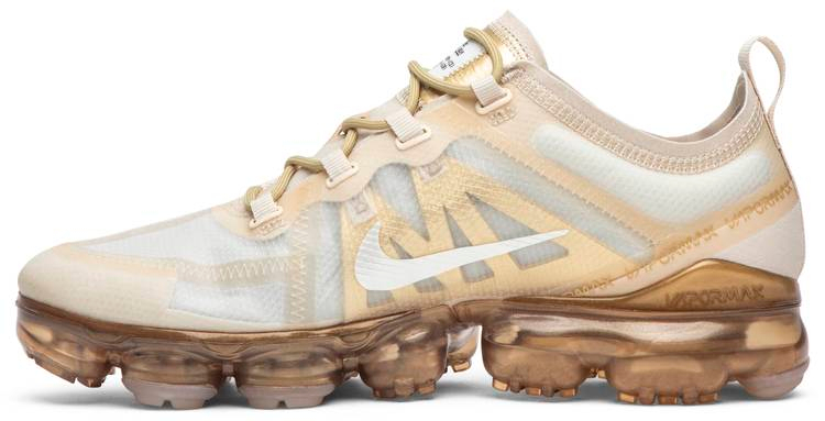 Wmns Air VaporMax 2019  White Gold  AR6632-101 - Sneaker Replica Workshop