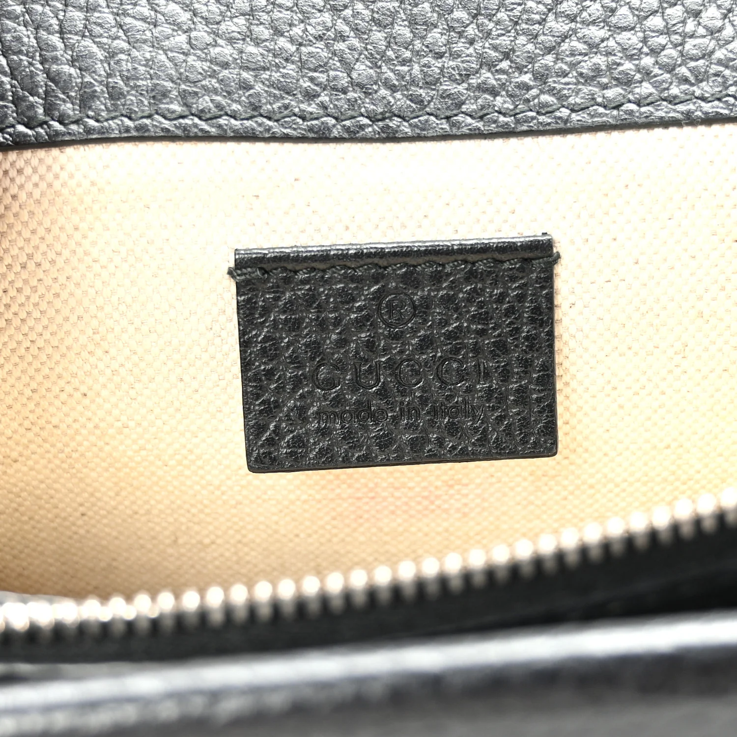 Pebbled Calfskin Small Dionysus Shoulder Bag Black - Top Club