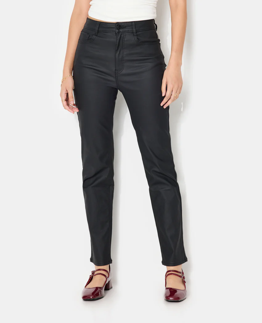 Pimkie Jean slim enduit effet cuir