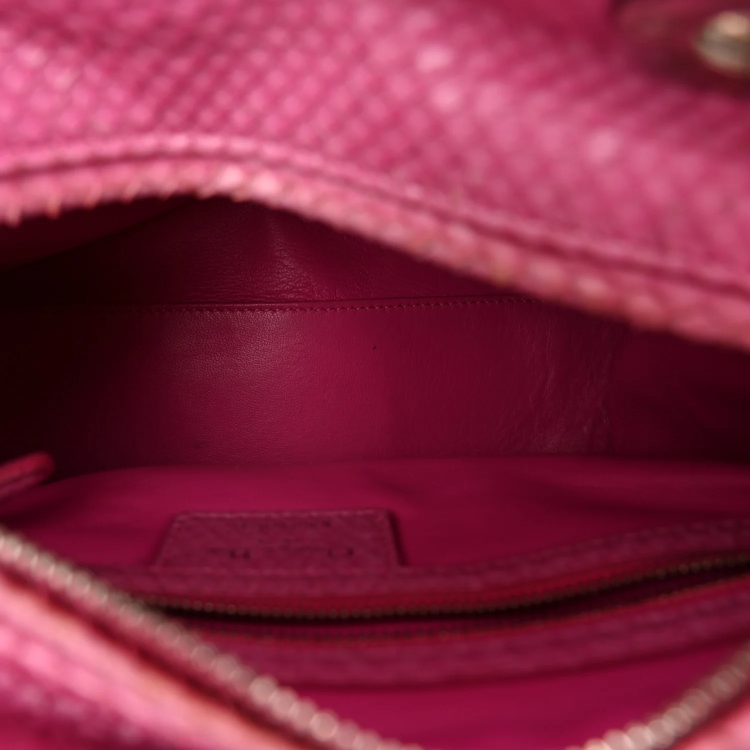 Snakeskin Medium Lady Dior Pink - Top Club