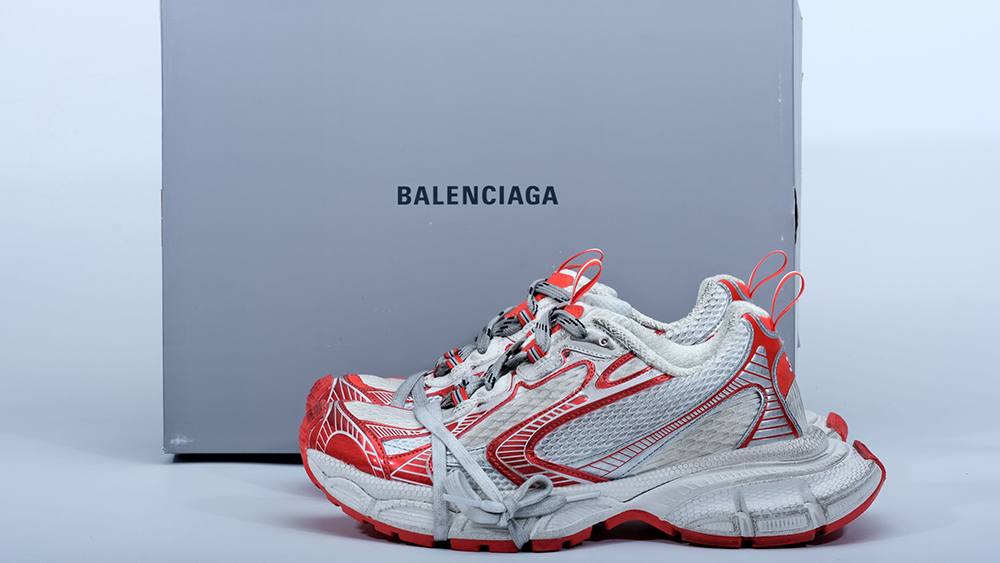 Balenciaga 3XL  White Red - Sneaker Replica Workshop