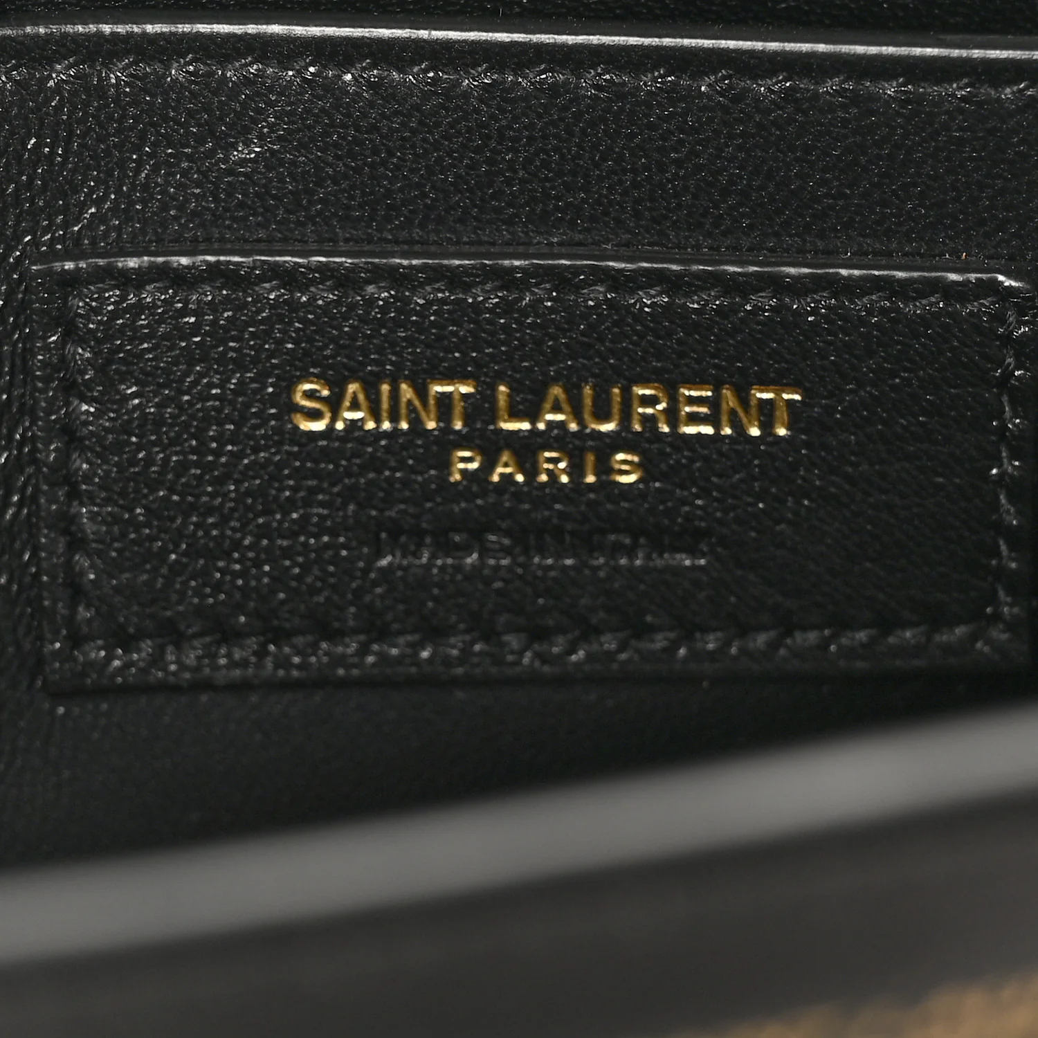 Calfskin Reverse Satchel Black - Top Club