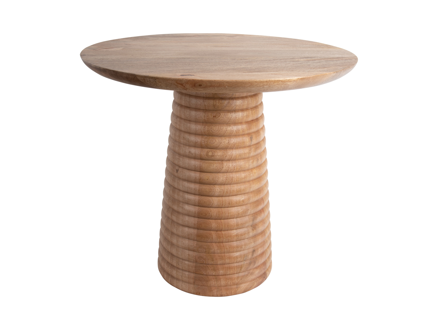 Side table Force layered base large mango wood